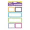 Trend Enterprises® Color Harmony Painted Labels superShapes Stickers, 6 Packs of 24